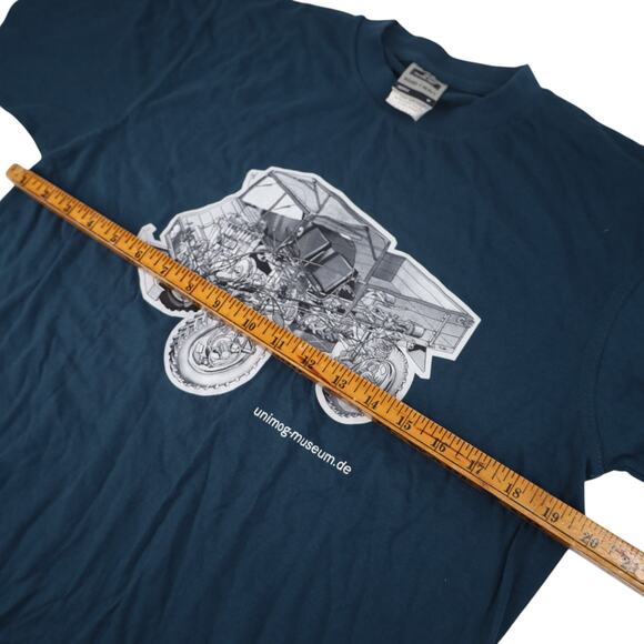 Vintage Unimog Diagram Graphic T Shirt - Picture 8 of 9